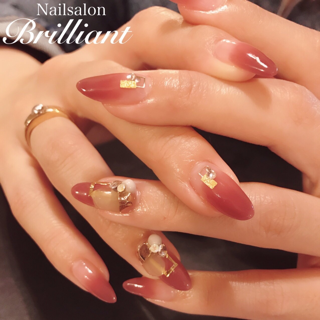 秋 冬 デート 女子会 ハンド Nailsalonbrilliantのネイルデザイン No 3554090 ネイルブック