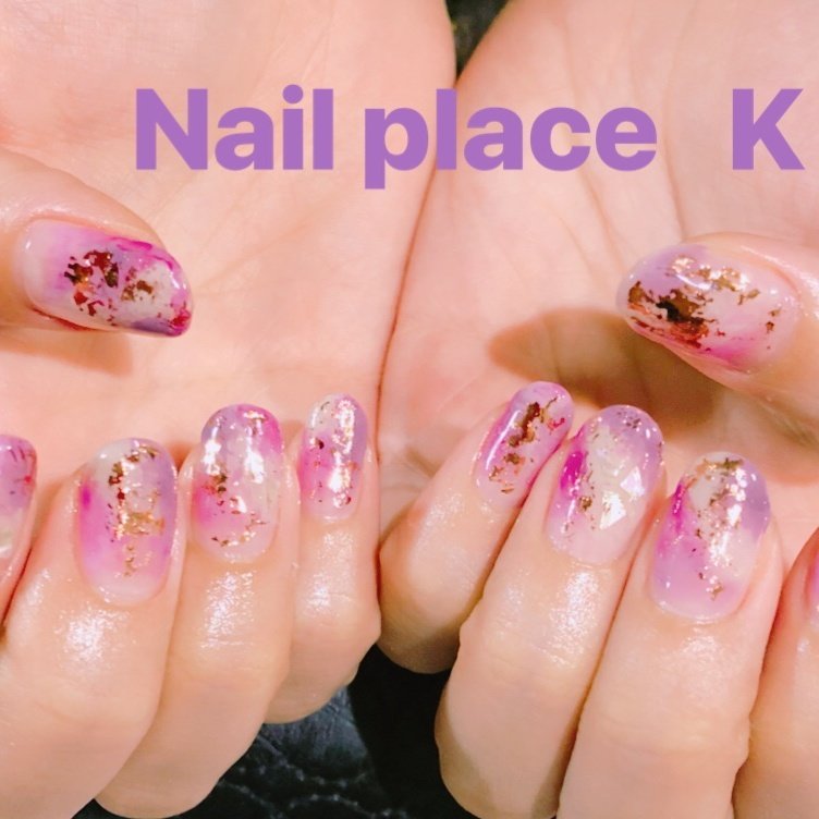 オールシーズン ハンド ニュアンス ミディアム パステル Nail Place Kのネイルデザイン No ネイルブック