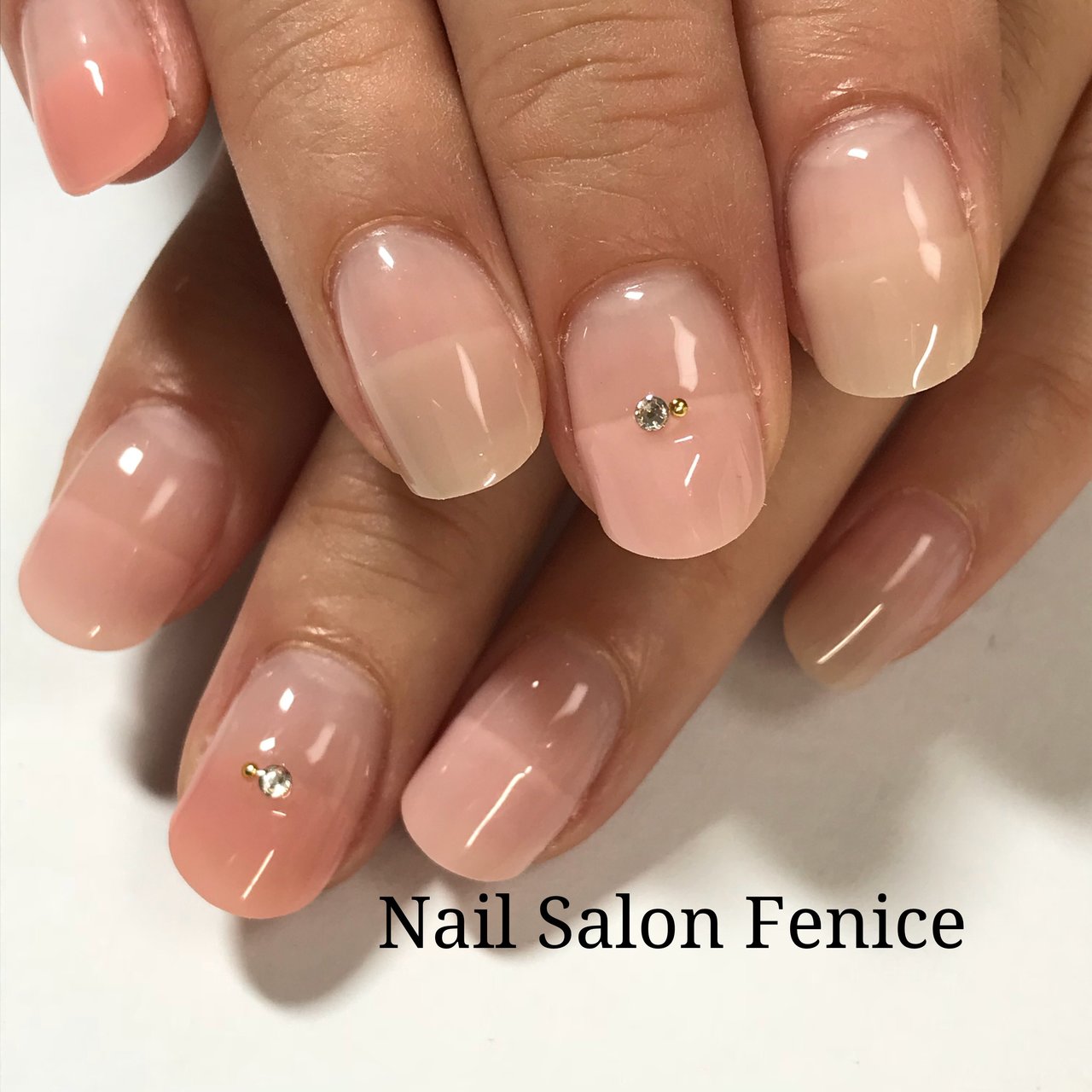 秋 オールシーズン オフィス ハンド シンプル Nailfeniceのネイルデザイン No ネイルブック