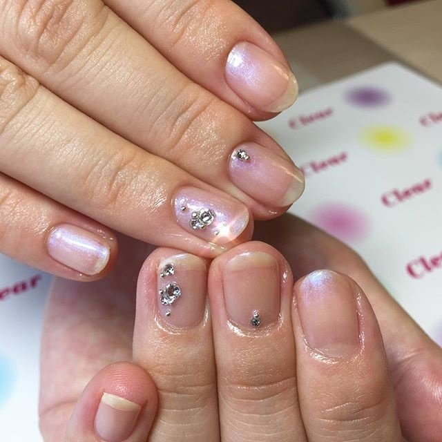 秋 冬 オールシーズン ブライダル ハンド ネイルサロンclearのネイルデザイン No ネイルブック