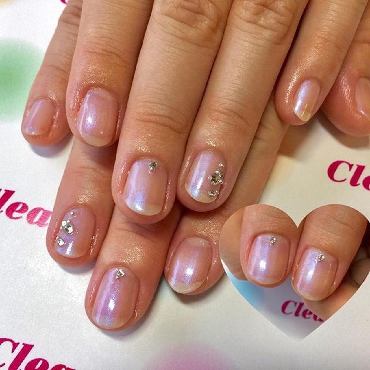 秋 冬 オールシーズン ブライダル ハンド ネイルサロンclearのネイルデザイン No ネイルブック