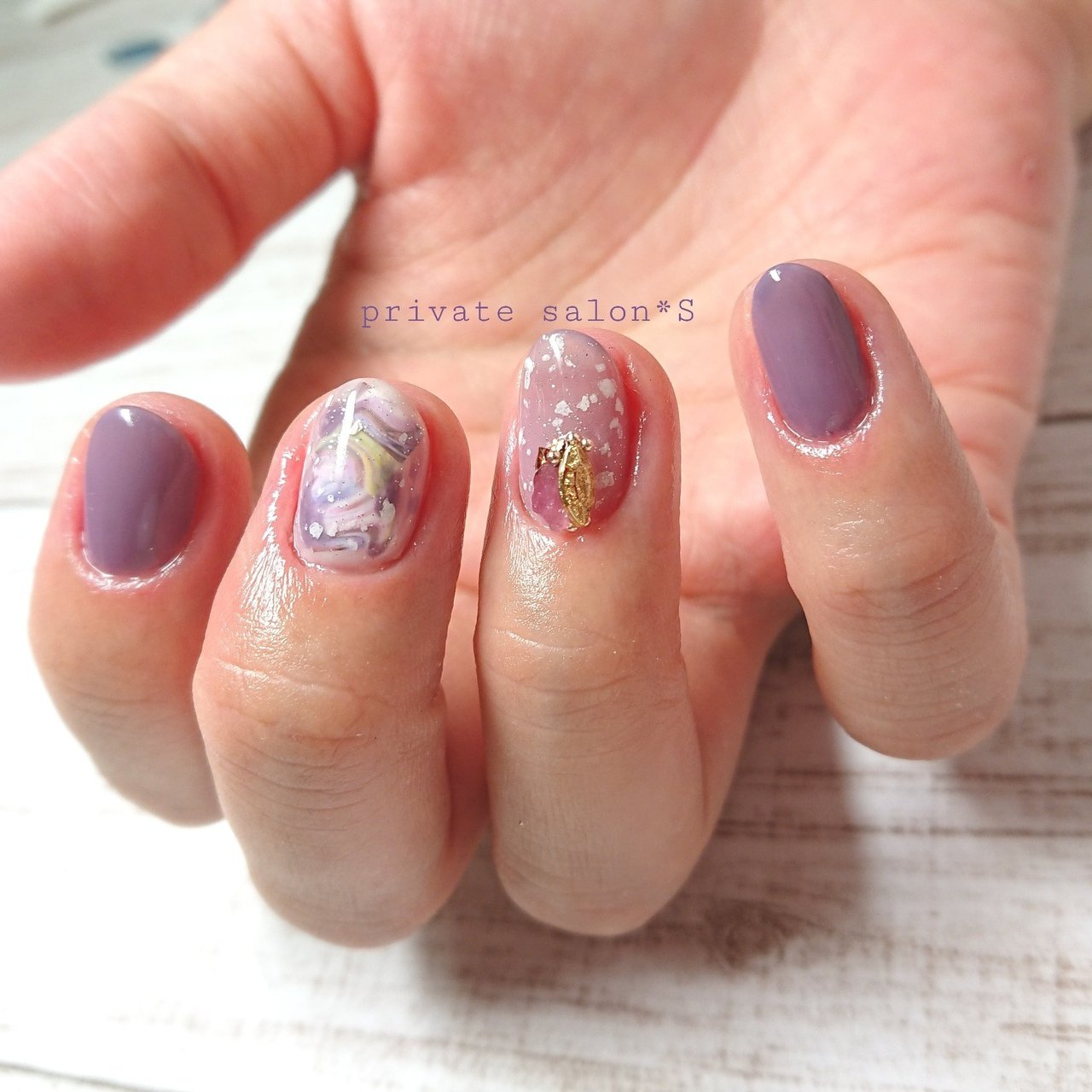 秋 冬 オールシーズン デート ハンド Privatesalon Sのネイルデザイン No ネイルブック