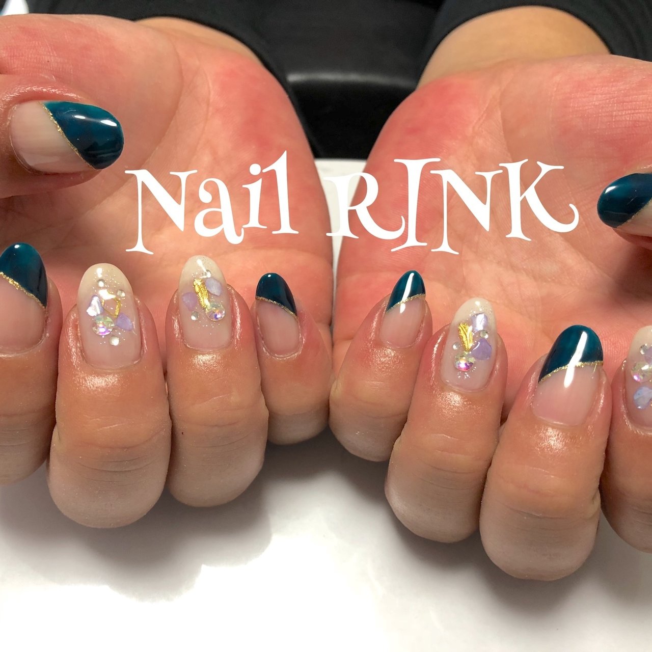 夏 秋 成人式 浴衣 ハンド Nail Rink リンク のネイルデザイン No ネイルブック