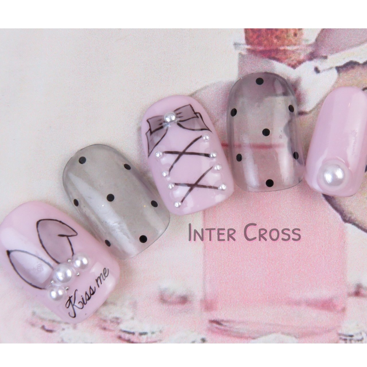 秋 冬 バレンタイン ハロウィン ハンド Intercross Nailインタークロス池袋のネイルデザイン No ネイルブック