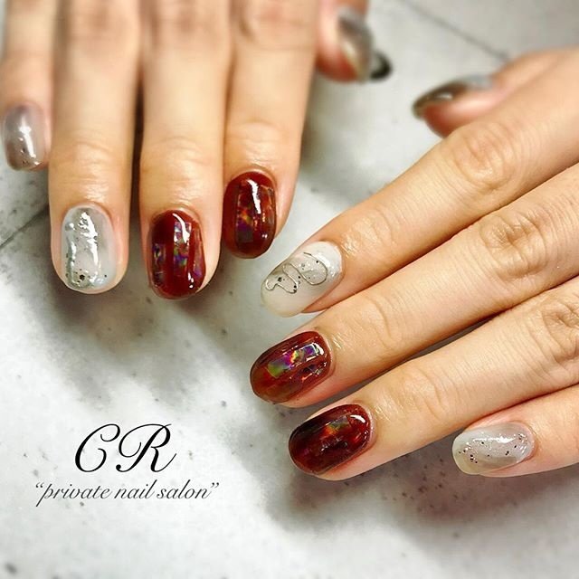 秋 冬 デート 女子会 ハンド 久留米市 善導寺町 プライベートネイルサロン Cr シーアール のネイルデザイン No ネイル ブック