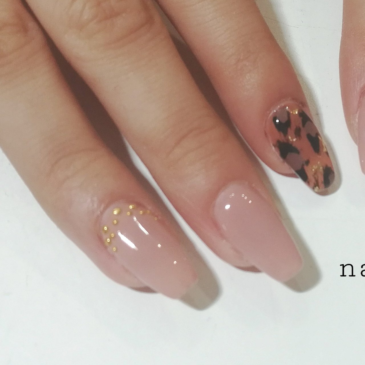 秋 冬 オールシーズン ハンド シンプル Nailsalon Natsuのネイルデザイン No 355 ネイルブック