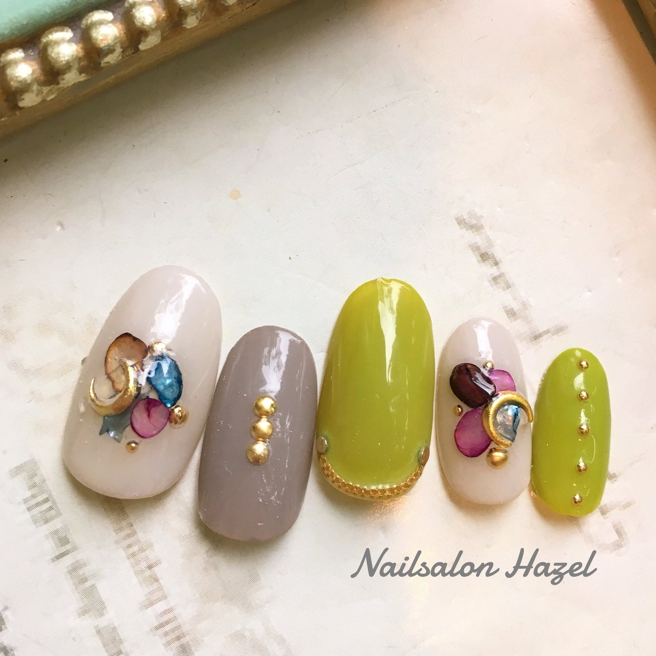 春 夏 秋 旅行 ハンド Nailsalon Hazelのネイルデザイン No ネイルブック