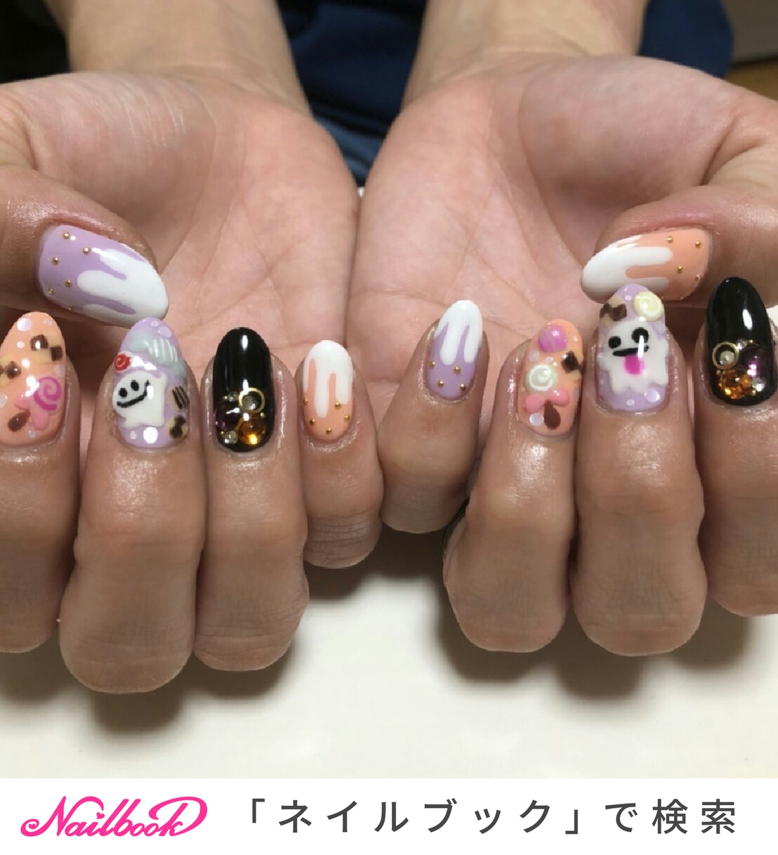 ハロウィン/ハンド/キャラクター/3D/スイーツ - ♡mami♡のネイル