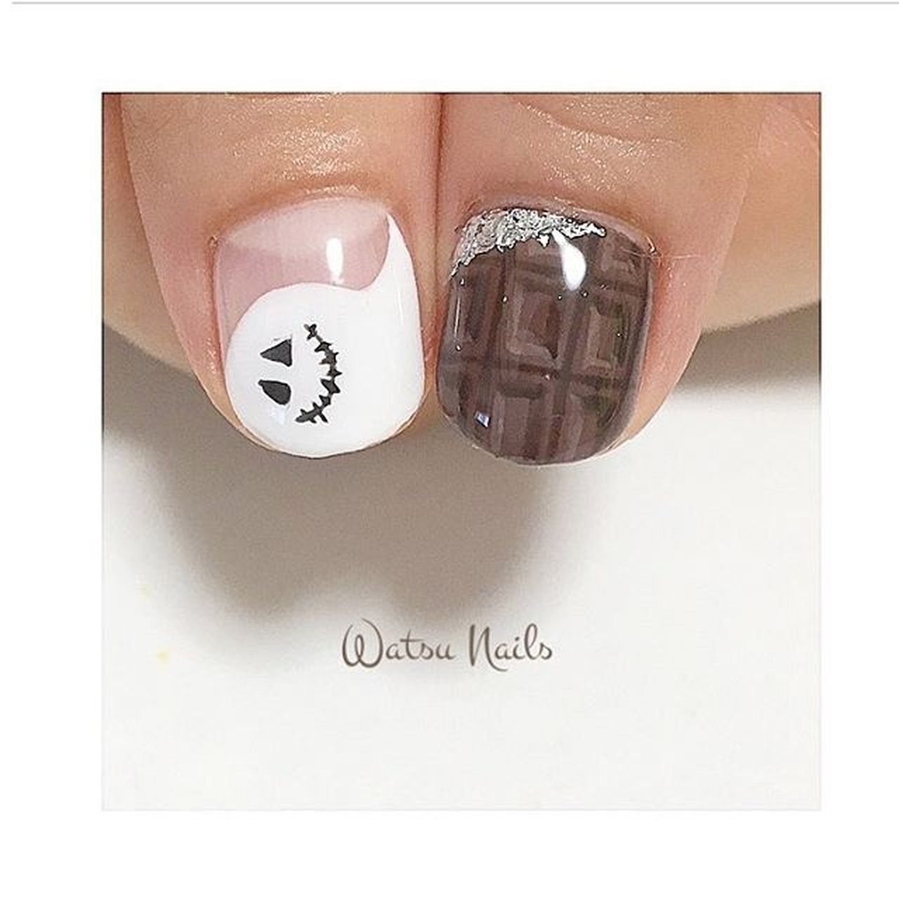 秋 ハロウィン パーティー ハンド キャラクター Watsunailsのネイルデザイン No ネイルブック