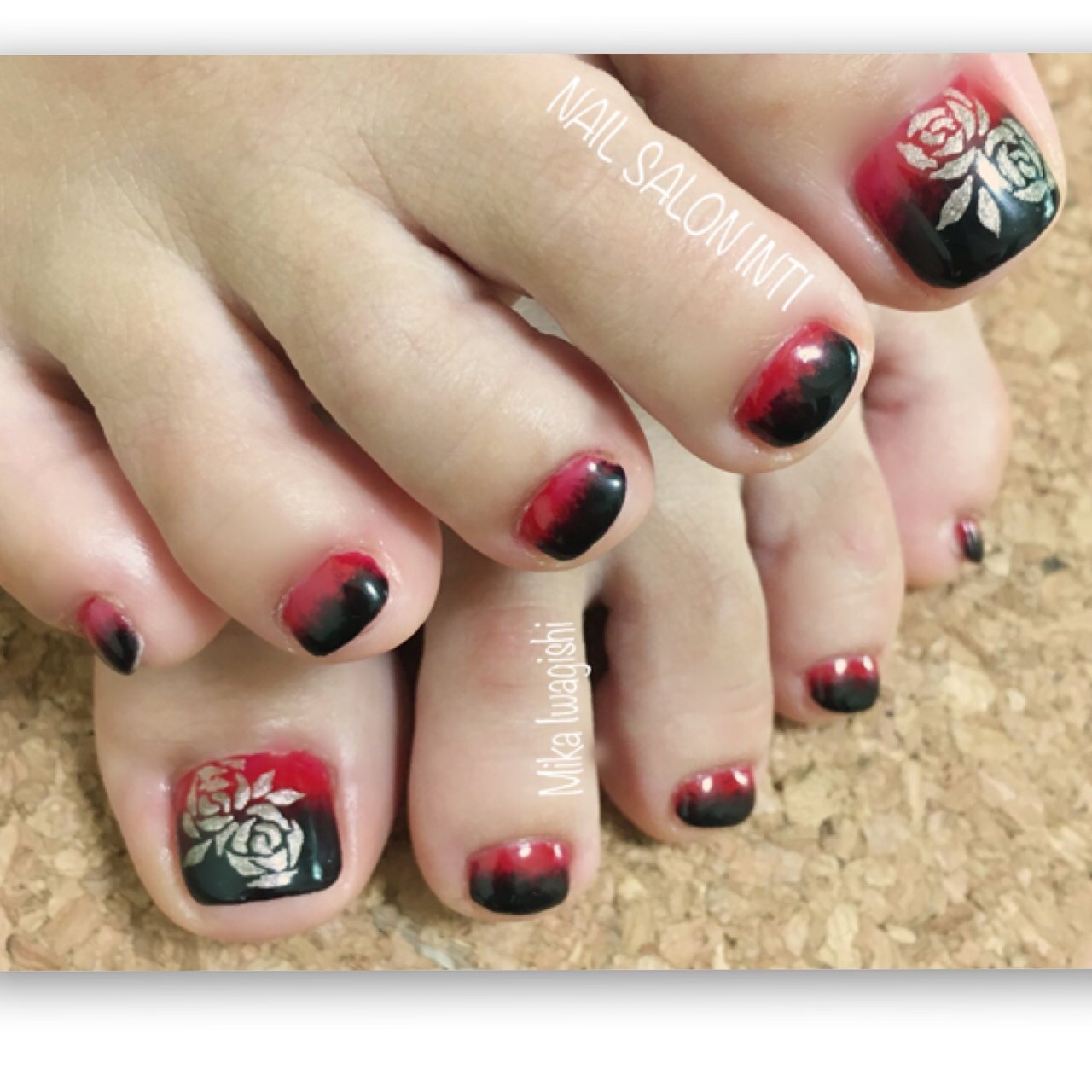 秋 冬 オールシーズン ハロウィン フット Nailsalon Inti 岩岸美華 のネイルデザイン No ネイルブック