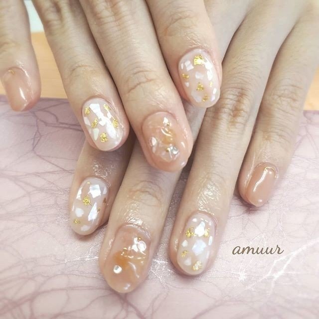 秋 冬 オールシーズン オフィス ワンカラー Amuurのネイルデザイン No ネイルブック