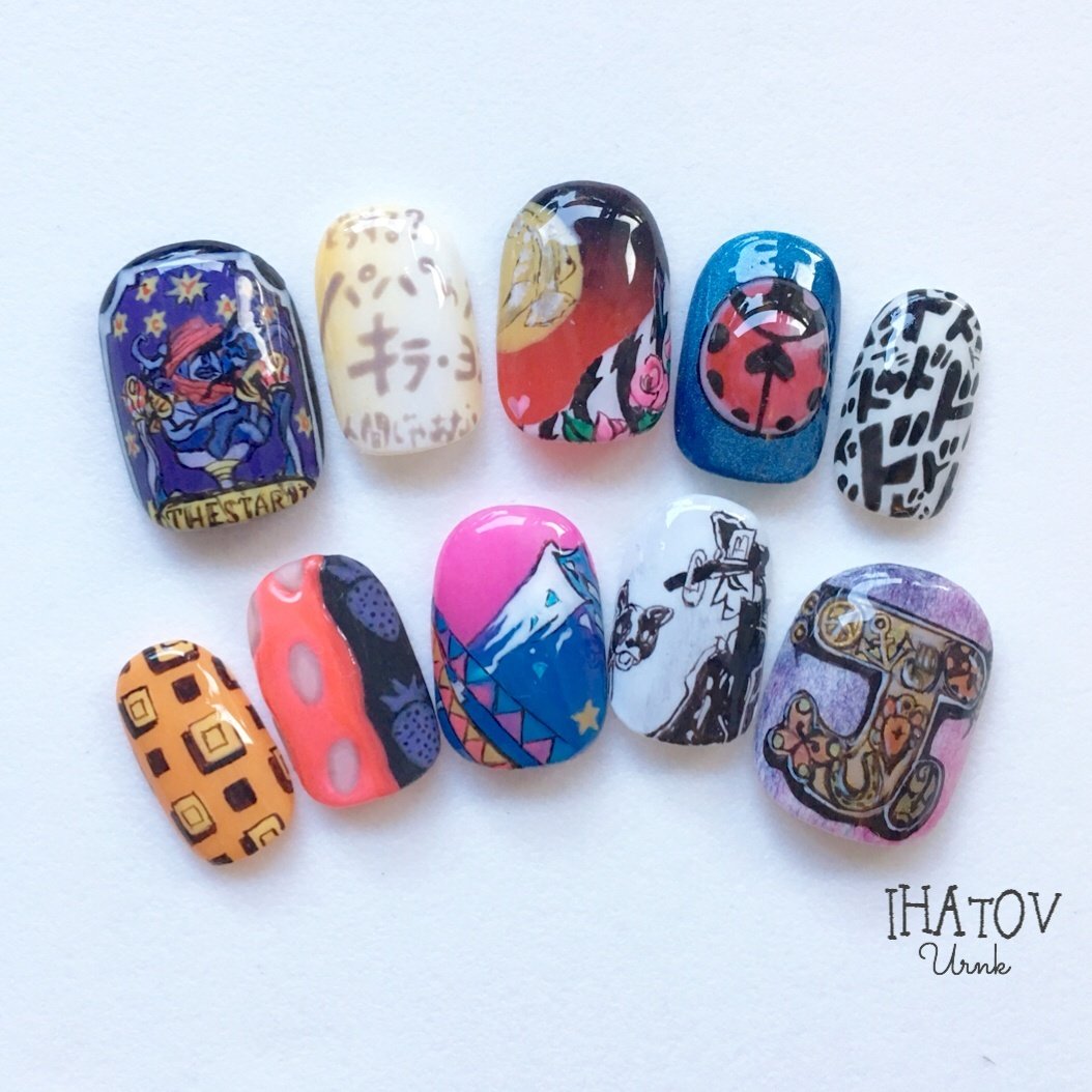 オールシーズン 旅行 ハンド フラワー 痛ネイル Ihatov Nailarts のネイルデザイン No 3606361 ネイルブック