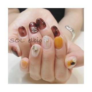 ・ ニュアンスネイル💅
・
・
・
#マツエク#マツex#まつ毛エクステ#solelbio#sol#elbio山梨#甲府#山梨マツエクサロン#山梨ネイルサロン#山梨眉毛エクステ#ネイルサロン#まつ毛エクステサロン#マツエクデザイン#おしゃれさんと繋がりたい#nail#ネイル#ジェルネイル#ネイルデザイン#定額ネイル#秋ネイル#ネイルも秋#🍂#autumnnail#シアーネイル#ニュアンスネイル#trina#トリネ#おすすめ#ホットペッパーから予約出来ます#ホットペッパー #秋 #オールシーズン #ハンド #シースルー #タイダイ #ニュアンス #ショート #アースカラー #ジェルネイル #お客様 #SOL elbio #ネイルブック