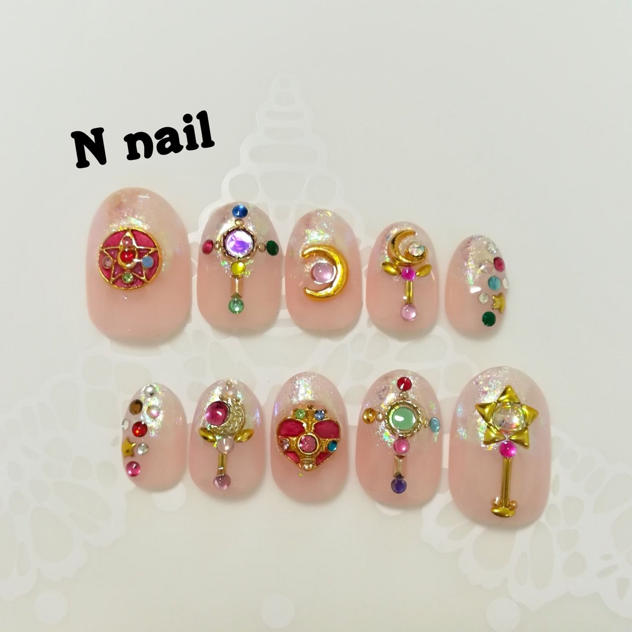 オールシーズン ハロウィン 痛ネイル キャラクター ジェル N Nailの