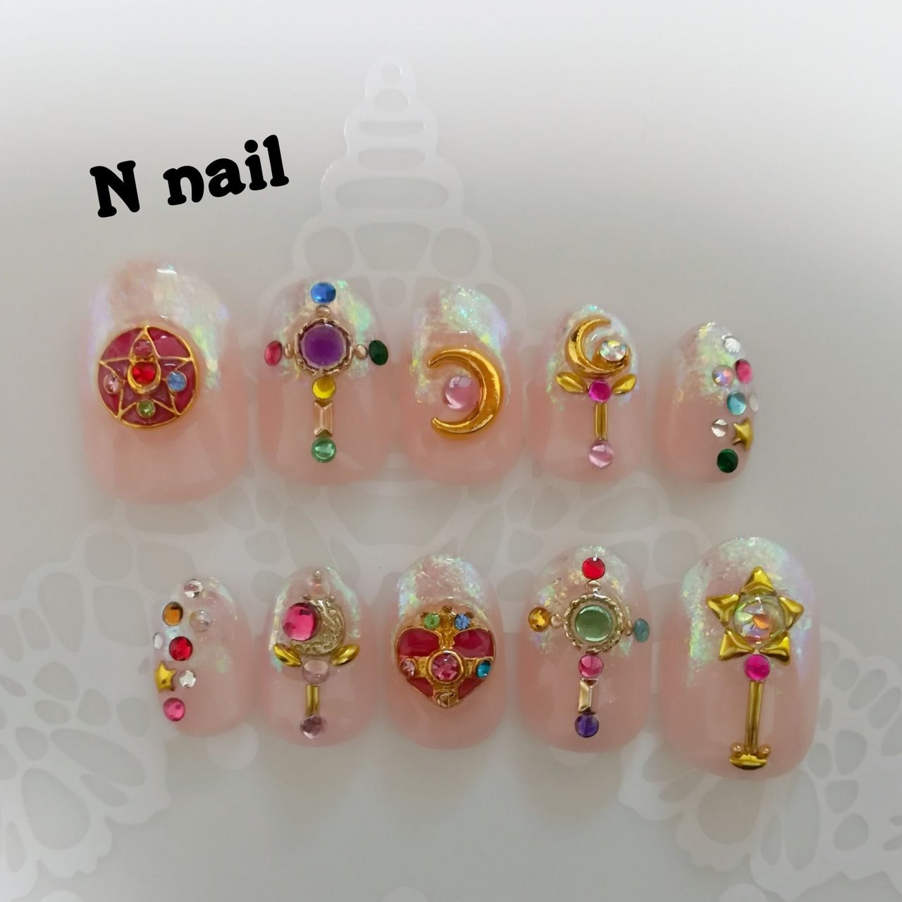 オールシーズン ハロウィン 痛ネイル キャラクター ジェル N Nailのネイルデザイン No ネイルブック