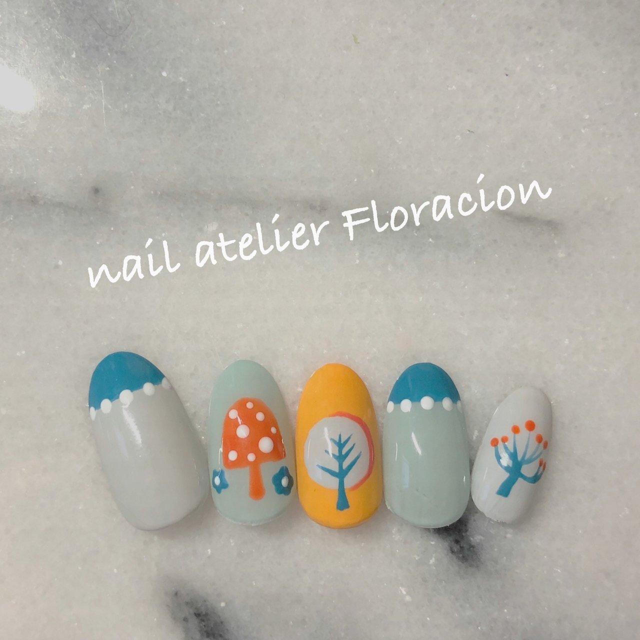 秋 冬 クリスマス 女子会 ハンド Nail Atelier Floracionのネイルデザイン No ネイルブック