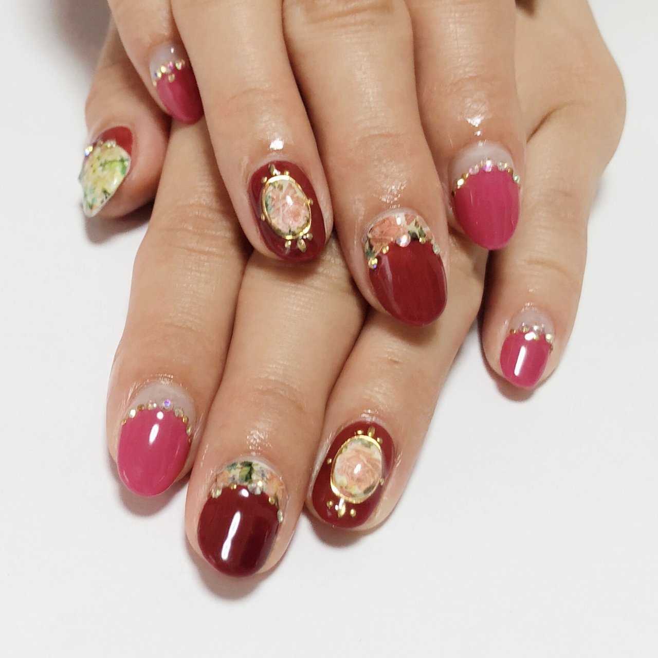 秋 冬 クリスマス デート ハンド Lycka Nail ご新規様500円引き のネイルデザイン No ネイルブック