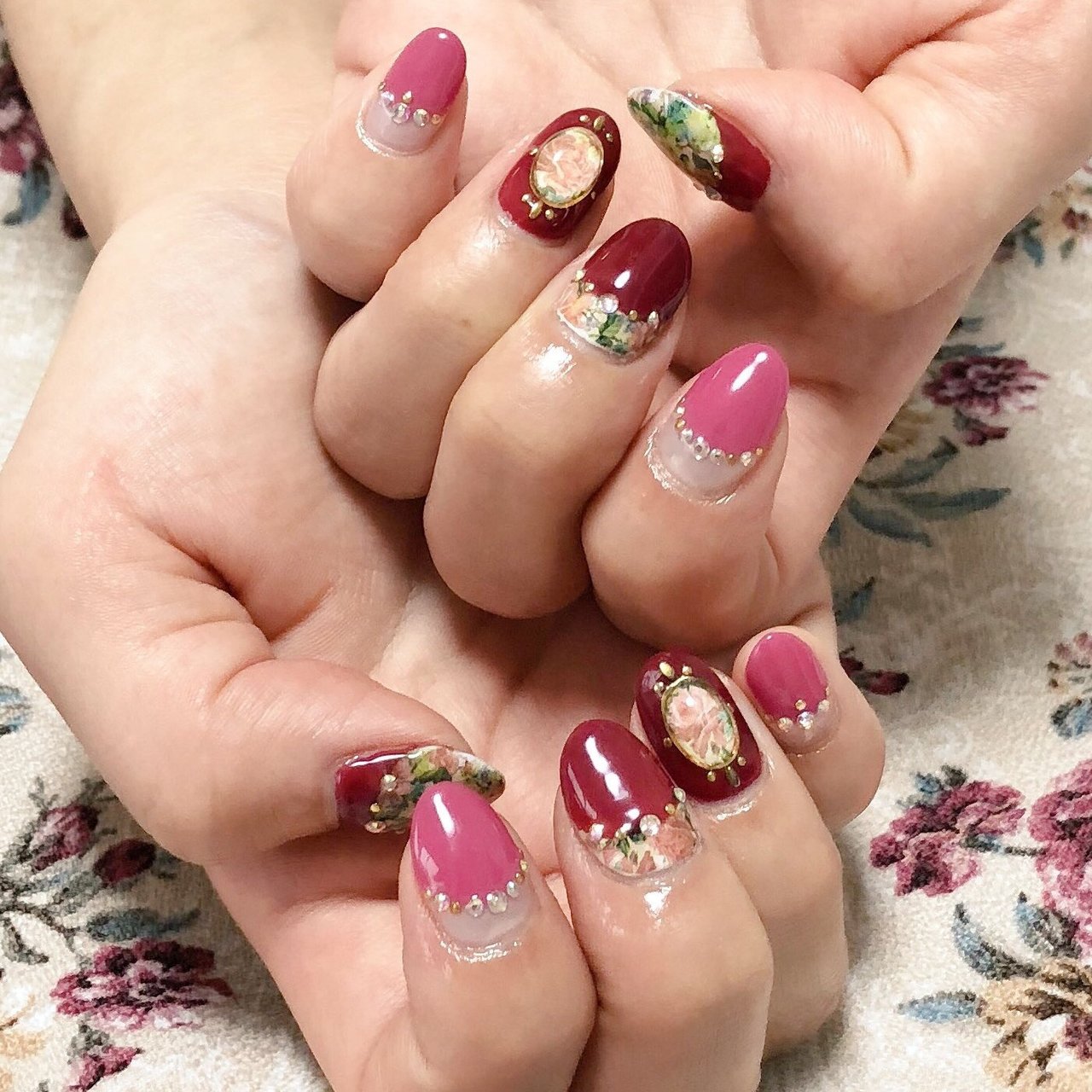 秋 冬 クリスマス デート ハンド Lycka Nail ご新規様500円引き のネイルデザイン No ネイルブック