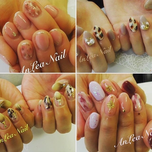 夏 秋 オールシーズン オフィス ハンド ネイルサロンanlea アンレア 本厚木のネイルデザイン No ネイルブック