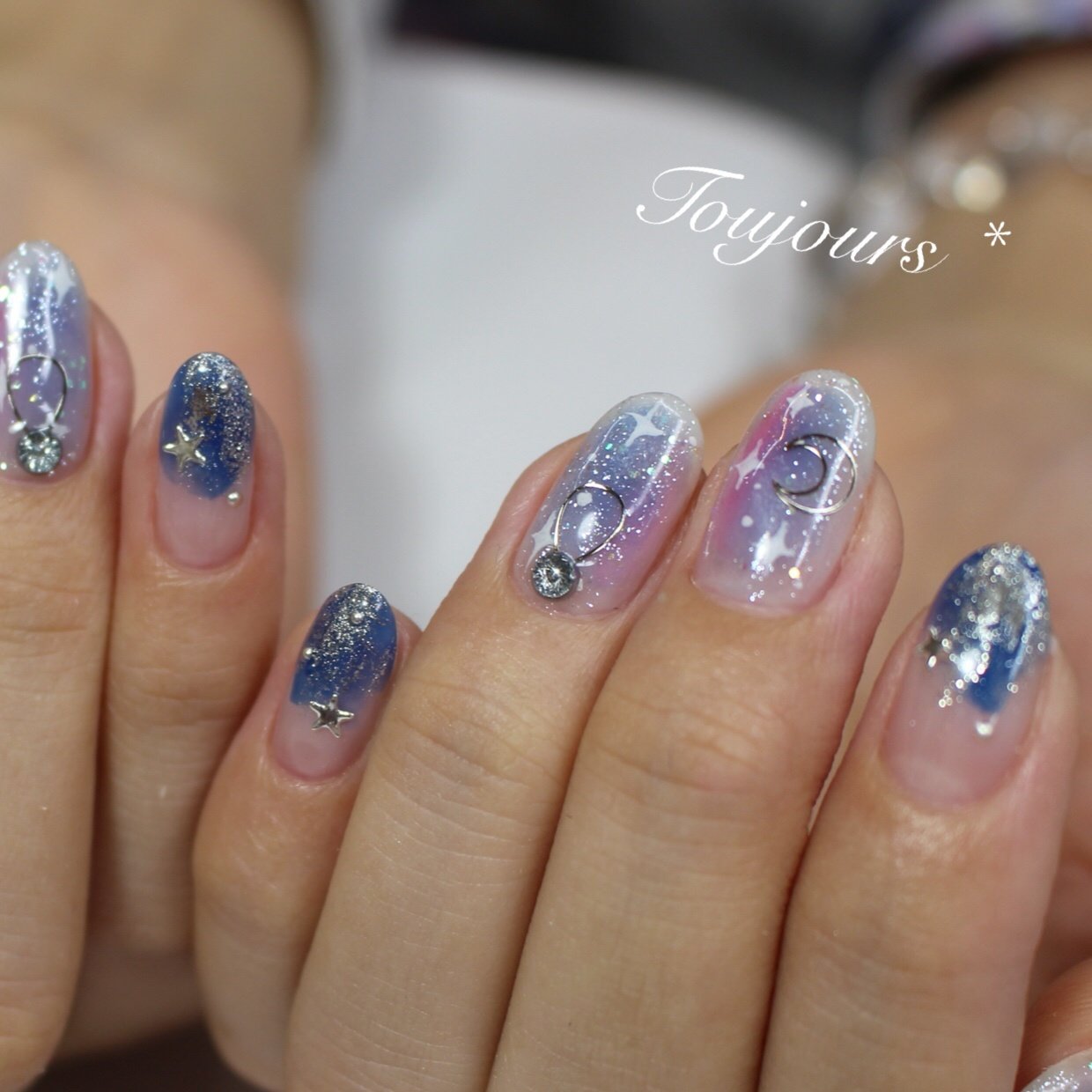 オールシーズン 七夕 ハロウィン 女子会 ハンド Toujours Nailsalonのネイルデザイン No 3616863 ネイルブック