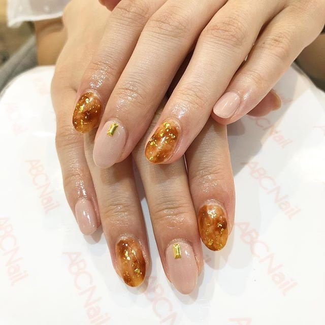 秋 冬 ハロウィン オフィス ハンド Abcnailのネイルデザイン No ネイルブック