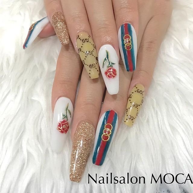 秋 オールシーズン パーティー デート ハンド Nail Salon Mocaのネイルデザイン No ネイルブック