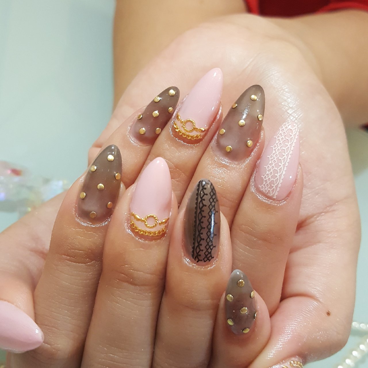 秋 オールシーズン ハンド ワンカラー シースルー Lilasnail Ayaのネイルデザイン No ネイルブック