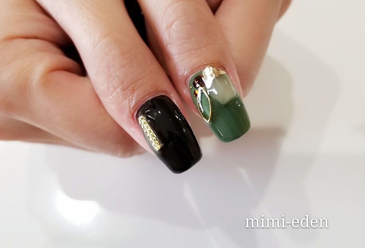 秋 冬 お正月 ライブ ハンド Nail Mimiedenのネイルデザイン No ネイルブック