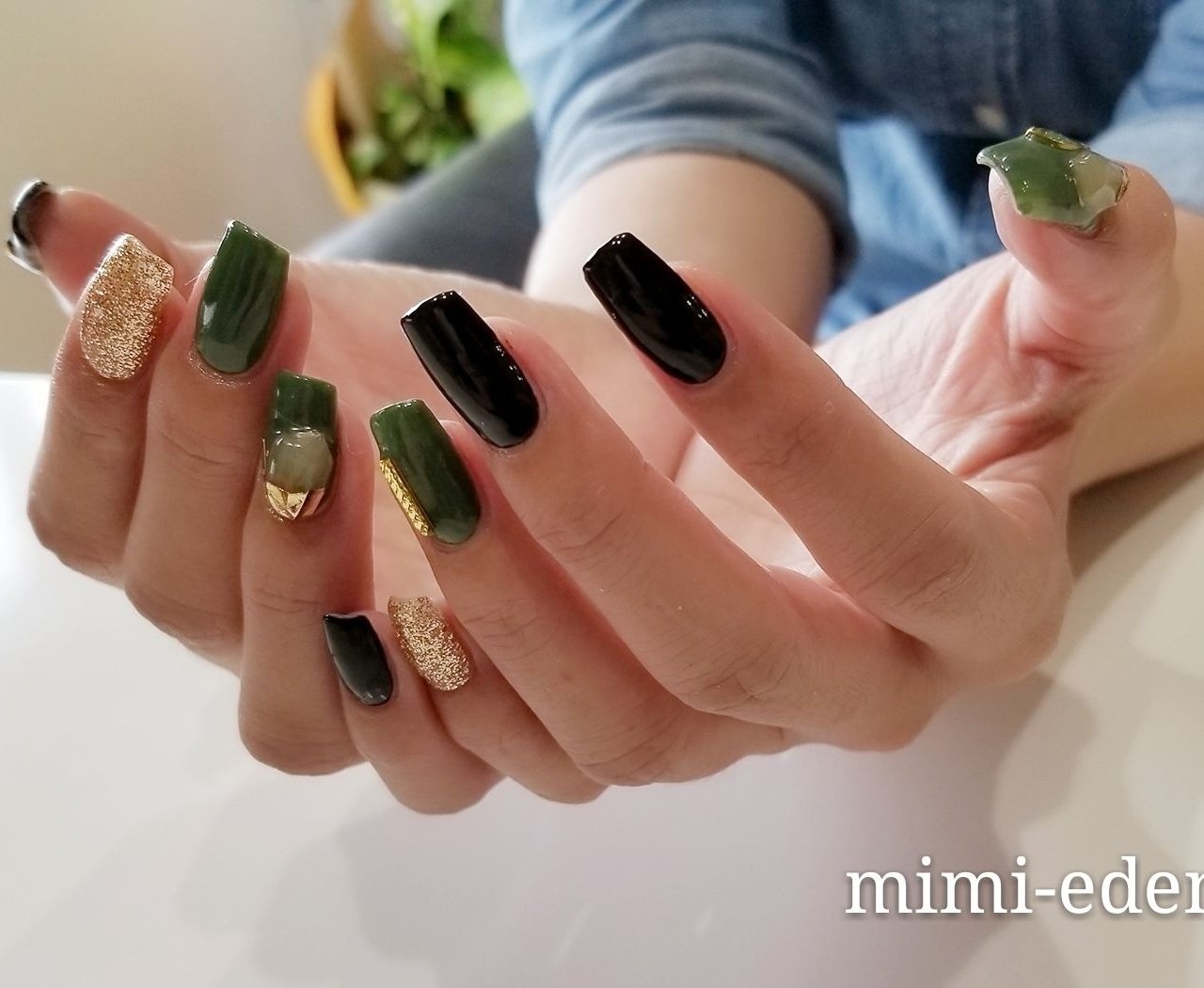 秋 冬 お正月 ライブ ハンド Nail Mimiedenのネイルデザイン No 3628635 ネイルブック