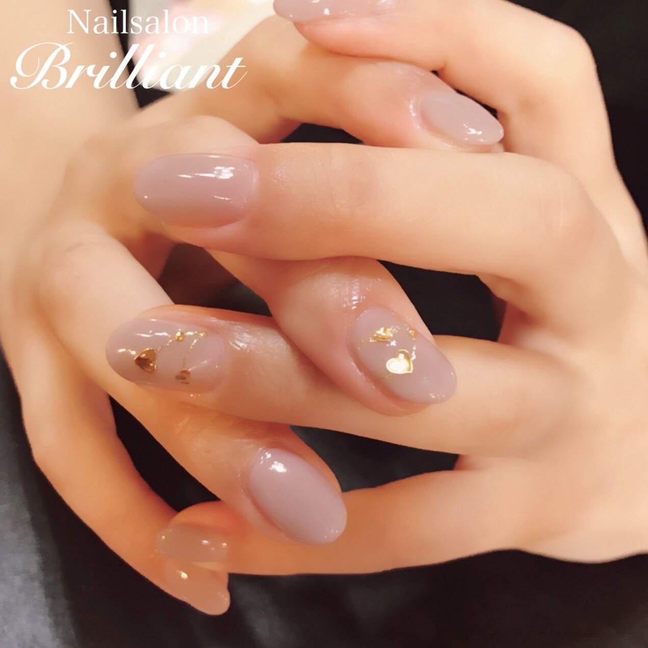 秋 オールシーズン オフィス デート ハンド Nailsalonbrilliantのネイルデザイン No ネイルブック