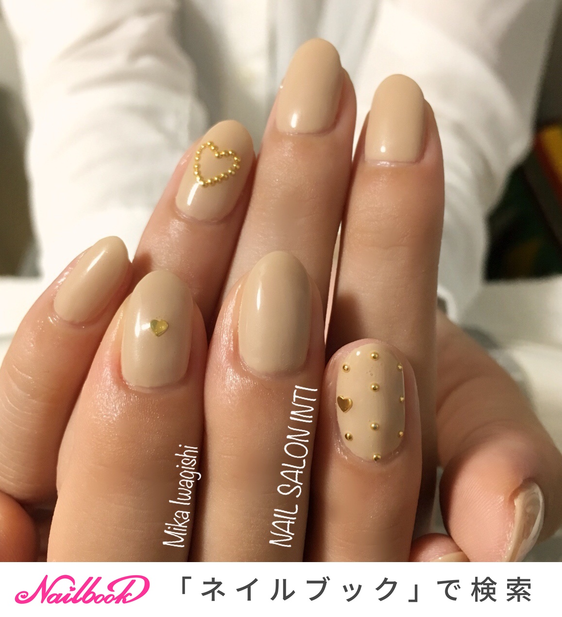 秋/オールシーズン/バレンタイン/ブライダル/ハンド - nailsalon_inti(岩岸美華)のネイルデザイン[No.3629628]｜ネイルブック