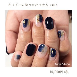 おすすめ順 ショート ネイビー Annie Gino Shidoのネイルデザイン ネイルブック