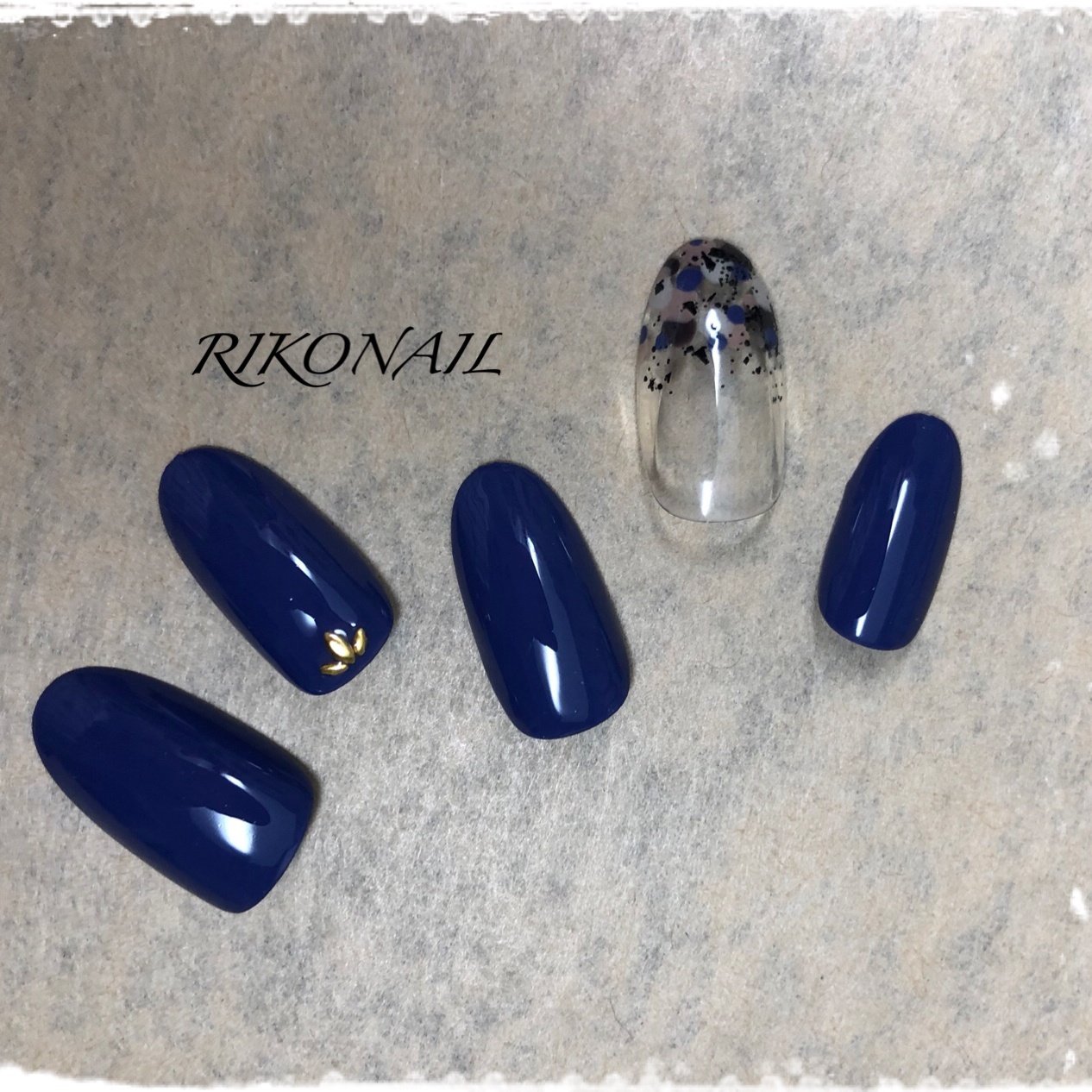 秋 冬 ハンド シンプル ワンカラー Riko Nailのネイルデザイン No ネイルブック