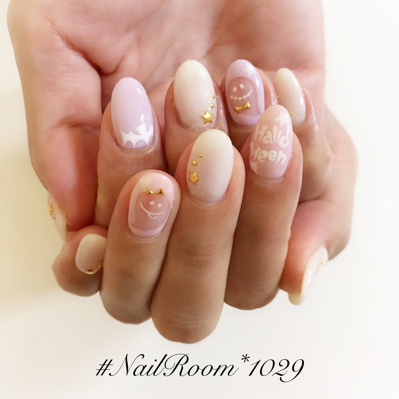 秋 ハロウィン デート 女子会 ハンド Nailroom1029のネイルデザイン No ネイルブック