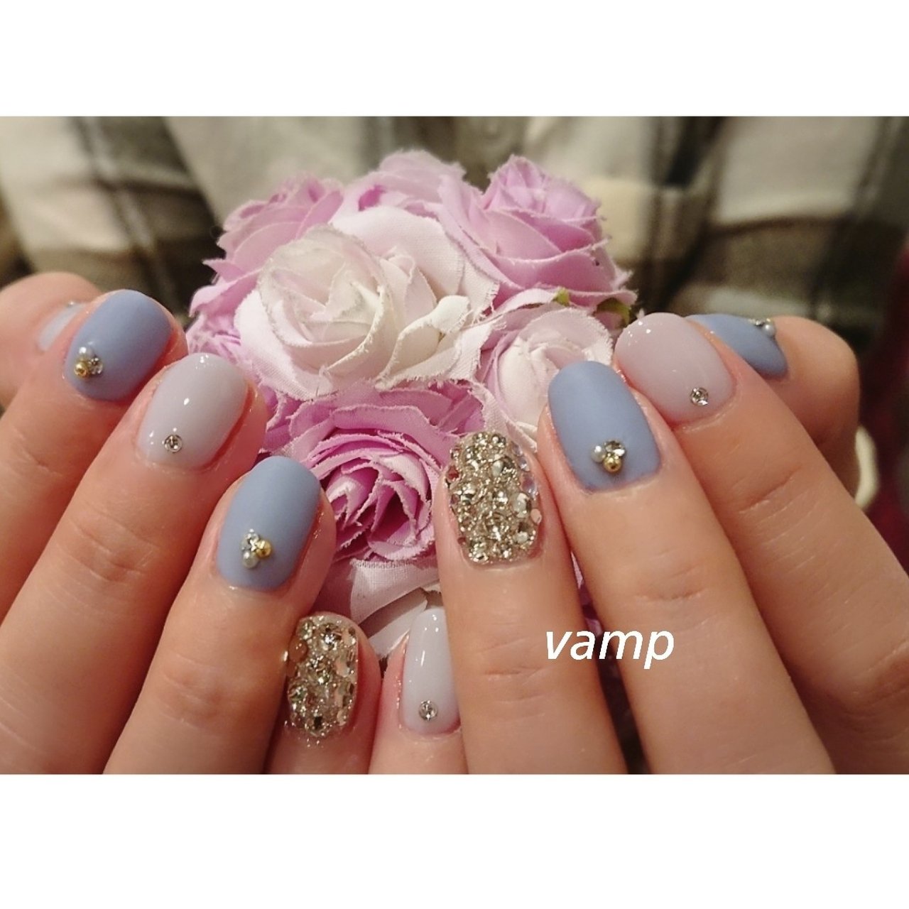 秋 冬 パーティー 女子会 ハンド Vampのネイルデザイン No ネイルブック