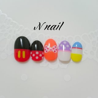 ディズニーネイルチップ ネイルブック