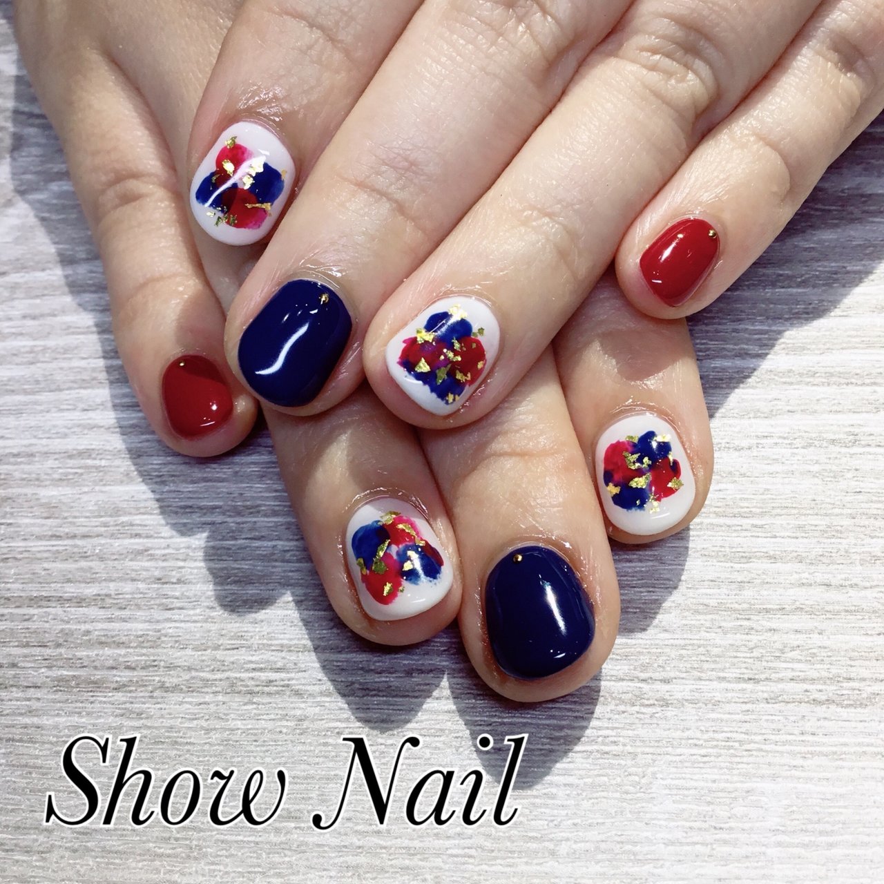 オールシーズン 旅行 ライブ パーティー ハンド Nailsalon Shownailのネイルデザイン No ネイルブック