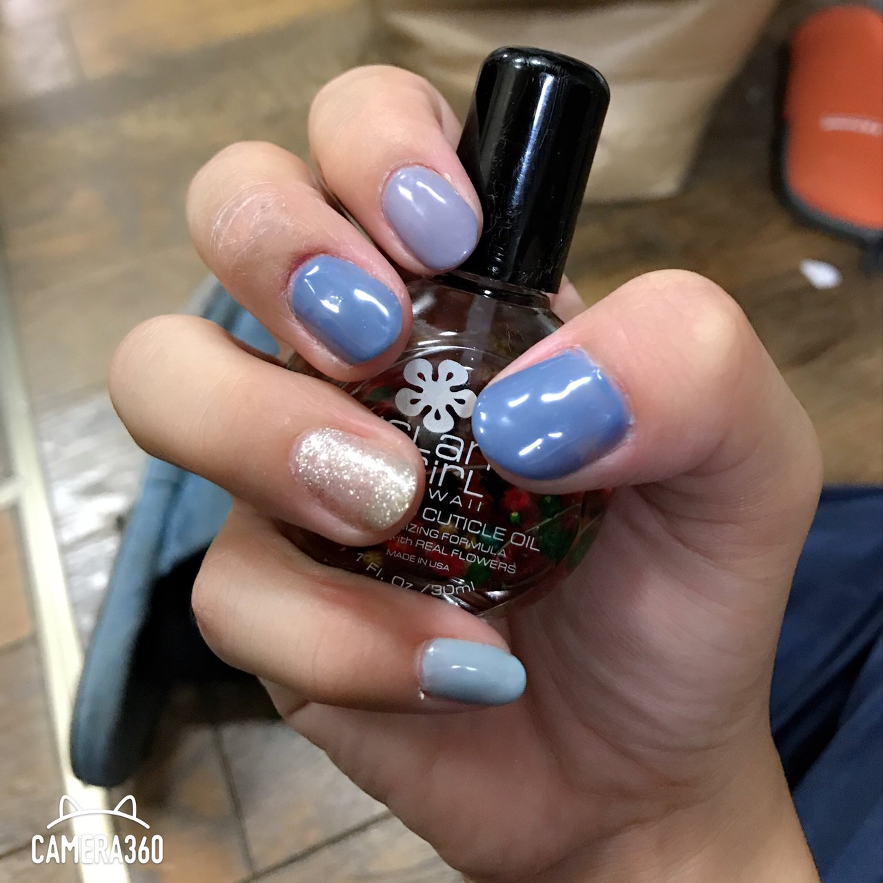 秋 ハンド シンプル ラメ ワンカラー さーきんのネイルデザイン No ネイルブック