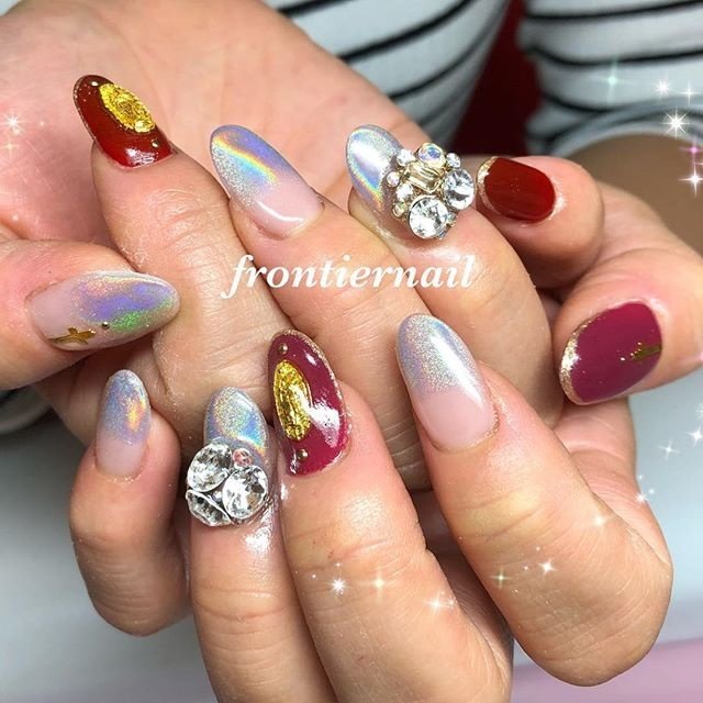 秋 冬 オールシーズン ハンド グラデーション Frontiernail 渋谷美香のネイルデザイン No ネイルブック