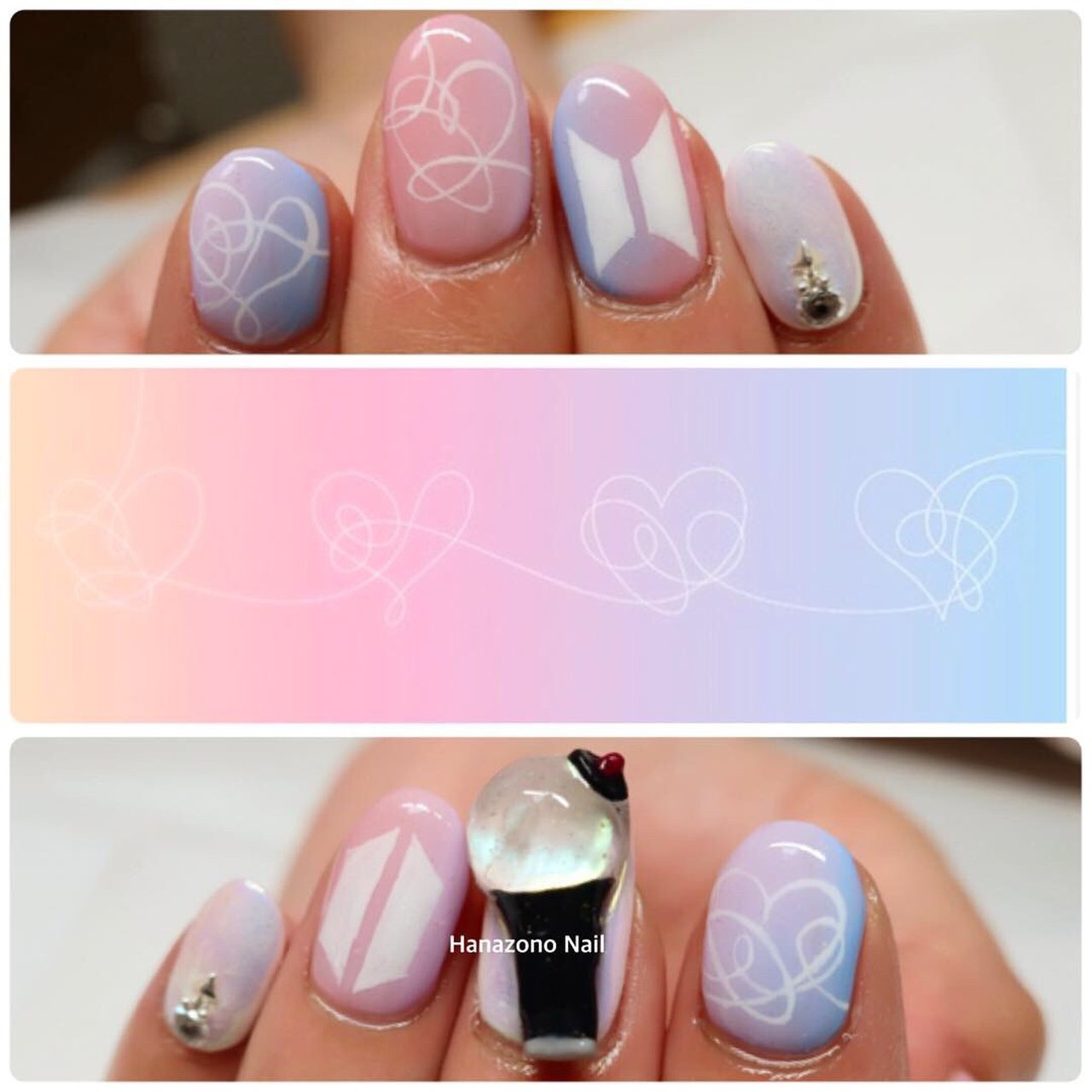 秋 冬 オールシーズン ハート 3d Hanazono Nailのネイルデザイン No ネイルブック