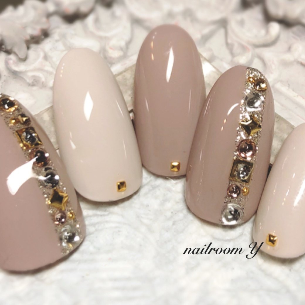 秋 冬 オールシーズン オフィス ハンド Nailroomyのネイルデザイン No 3657222 ネイルブック