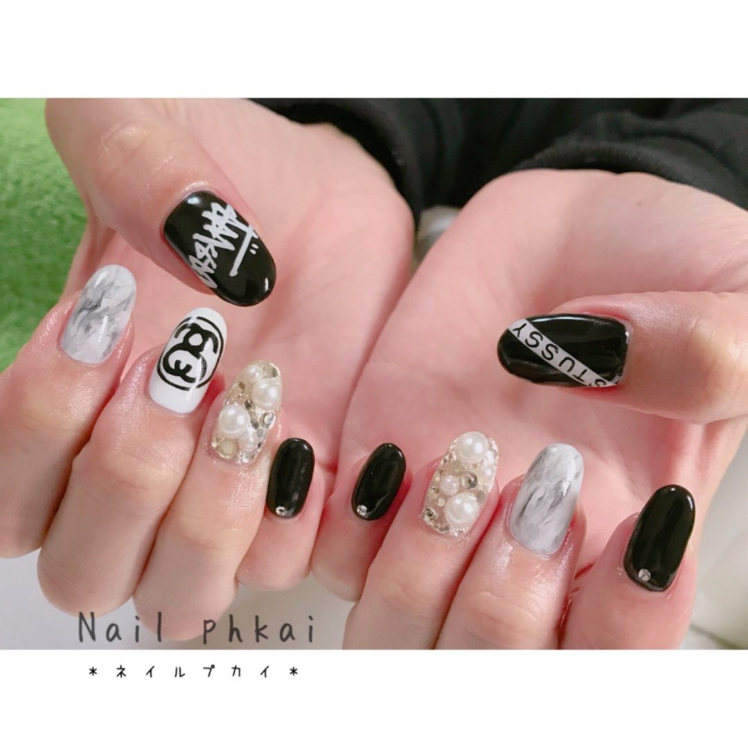 オールシーズン スポーツ ハロウィン パーティー ハンド Nail Phkaiのネイルデザイン No ネイルブック