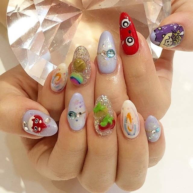 ミディアム ジェル Nailsgogo Shibuya Nailsalonのネイルデザイン No ネイルブック