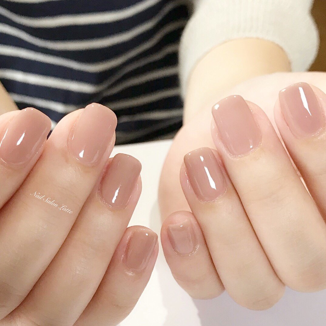 オールシーズン オフィス デート 女子会 ハンド Nail Latteのネイルデザイン No 3662757 ネイルブック