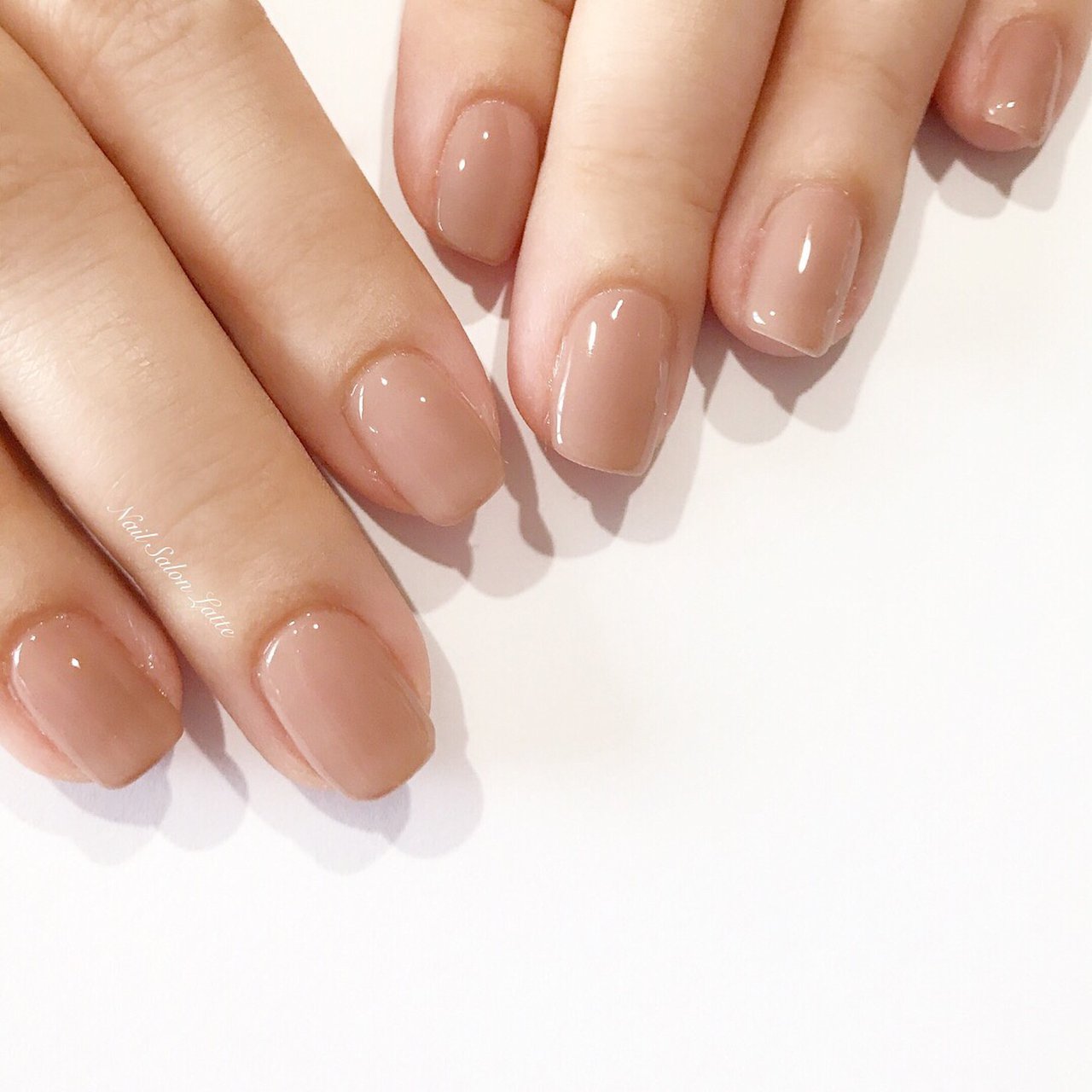 オールシーズン オフィス デート 女子会 ハンド Nail Latteのネイルデザイン No ネイルブック