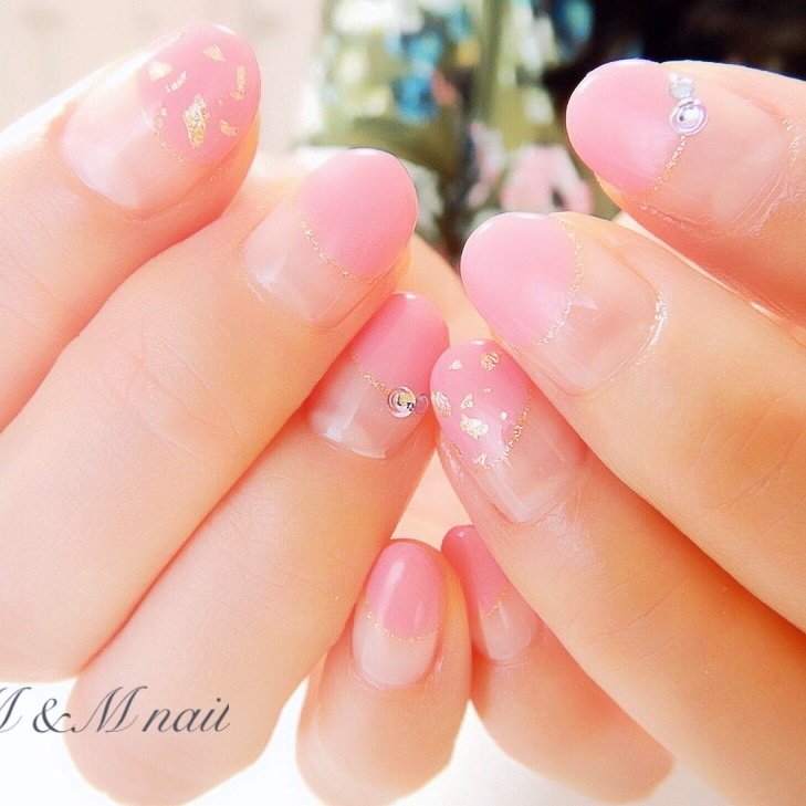 オールシーズン お正月 成人式 ハンド フレンチ 桜坂ネイルサロンm のネイルデザイン No ネイルブック