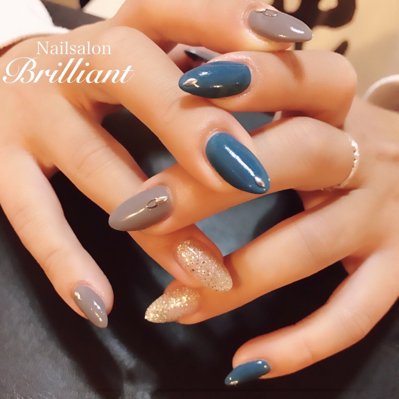 秋 冬 デート 女子会 ハンド Nailsalonbrilliantのネイルデザイン No 3666599 ネイルブック