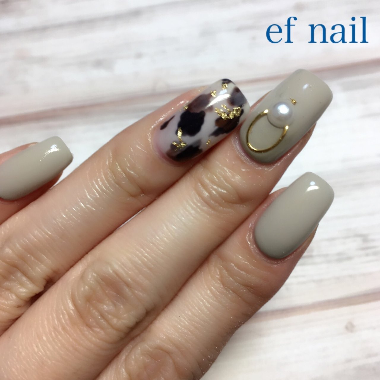 秋 ハンド ジェル セルフネイル Ef Nailのネイルデザイン No ネイルブック