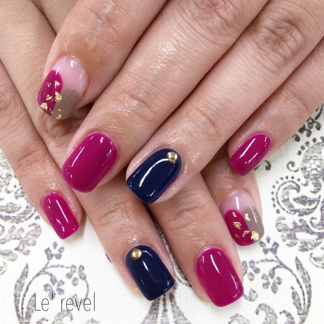 秋 冬 オールシーズン ハンド シンプル Ramble Nailのネイルデザイン No ネイルブック