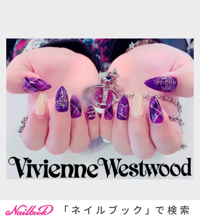 人気順 秋 Viviennewestwoodのネイルデザイン ネイルブック